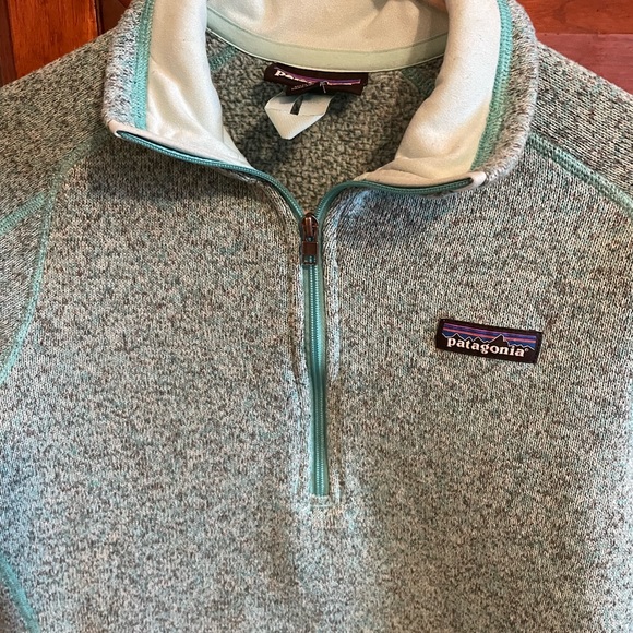 Patagonia Better Sweater 1/4 Zip Women’s small Steam Blue - Picture 4 of 8